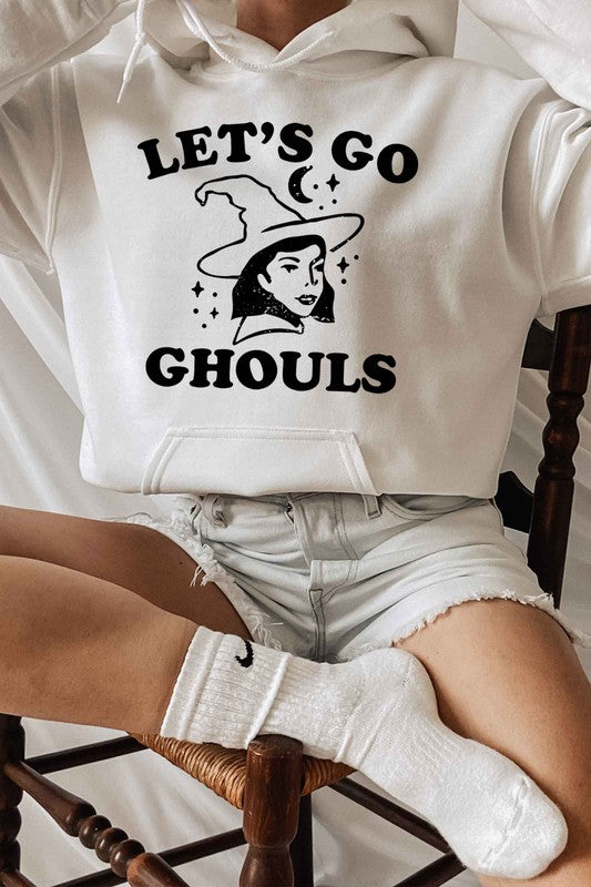 SWIMWEAR: Halloween Ghouls Graphic Hoodie