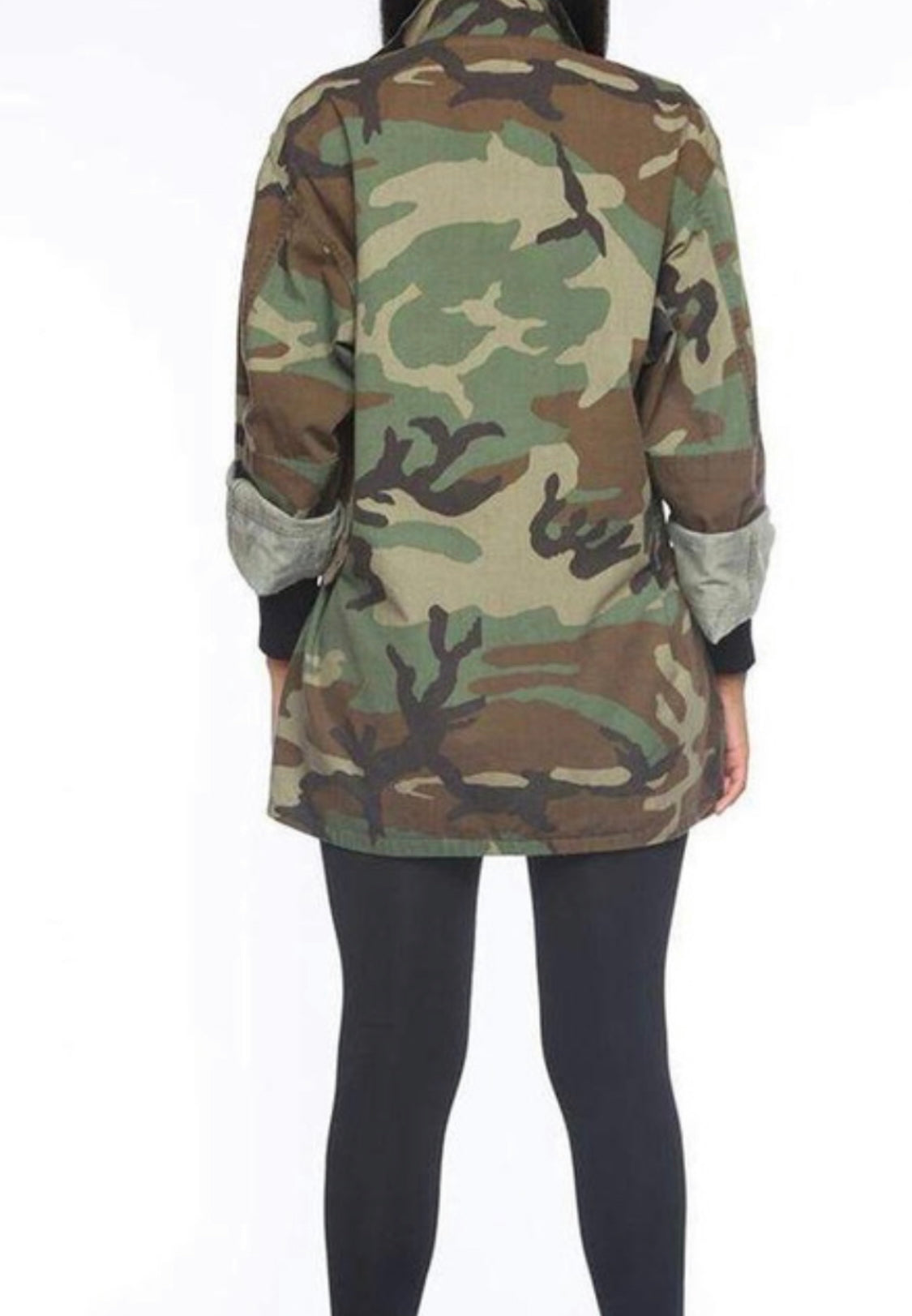 ARMY JACKET: Camouflage Cargo Jacket