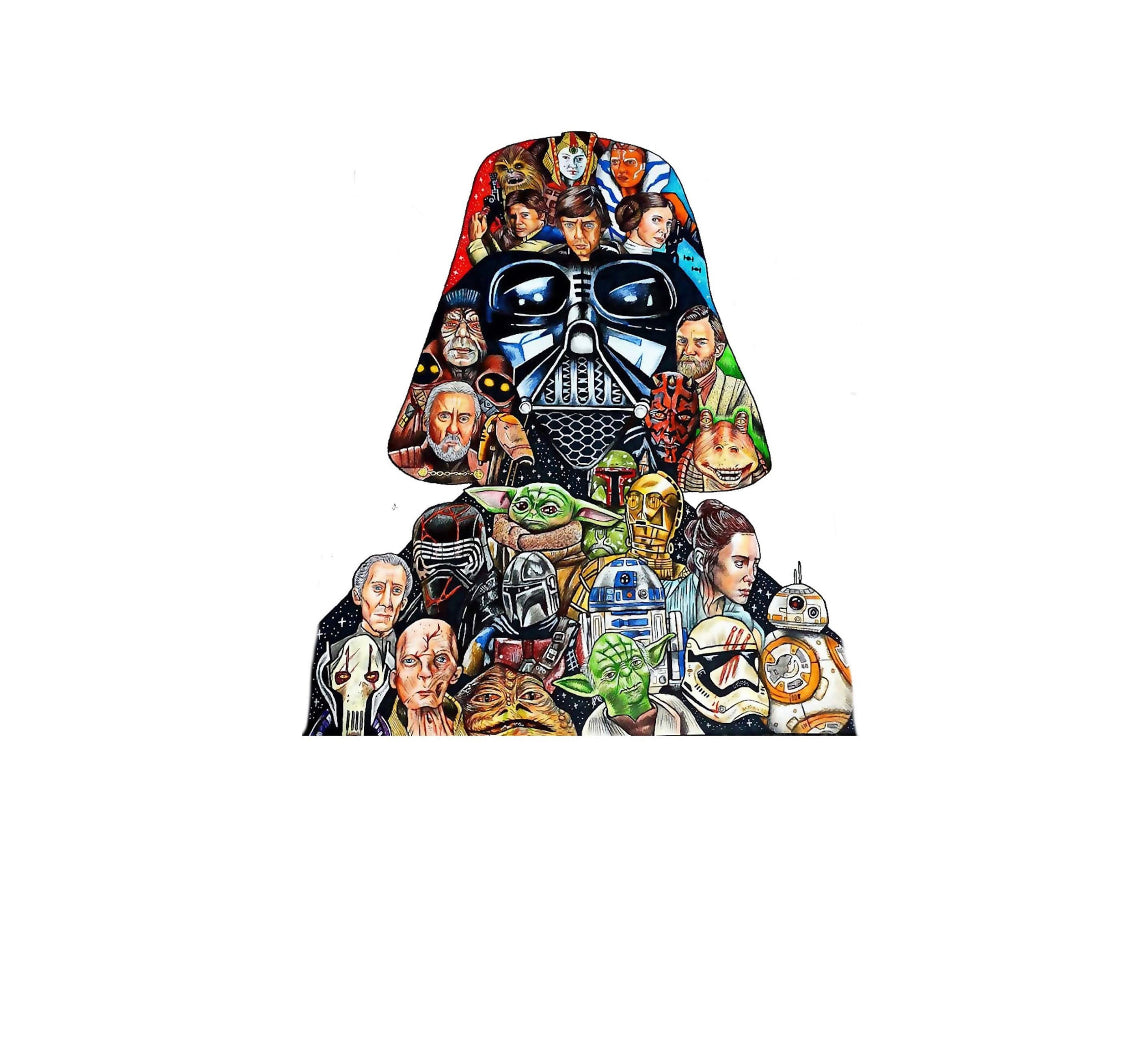* Disney: GRAPHIC "Star Wars" Unisex Adult Tee, Crewneck Sweatshirt and Hoodie