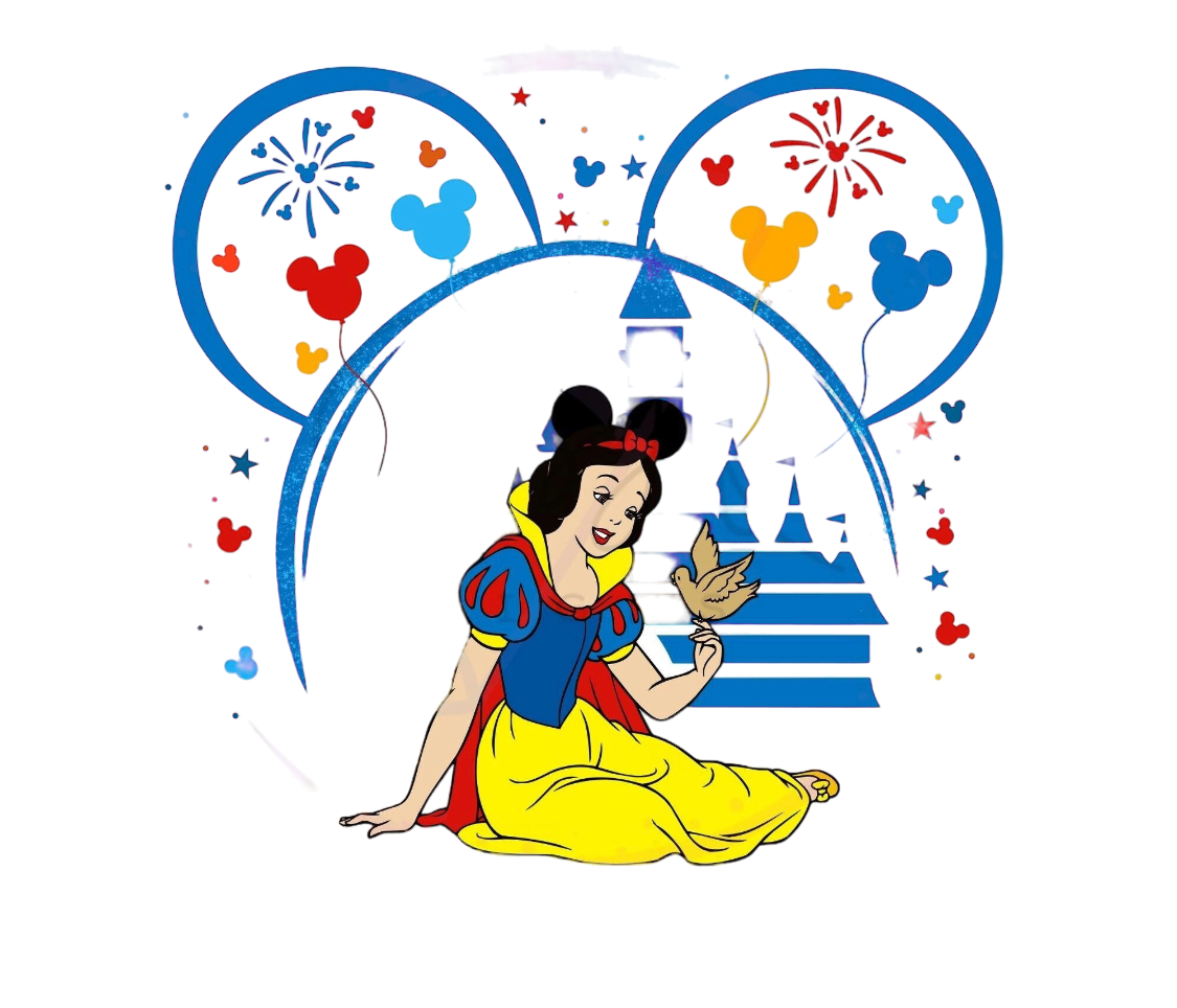 * DISNEY: Graphic "Snow White" Unisex Youth Tee and Crewneck Sweatshirt