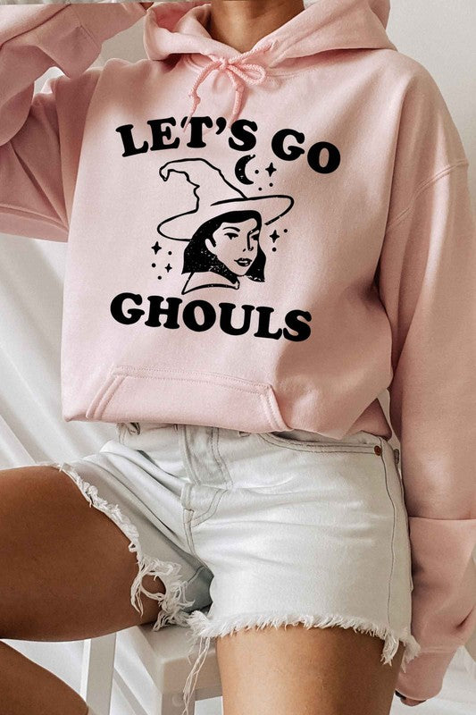 SWIMWEAR: Halloween Ghouls Graphic Hoodie