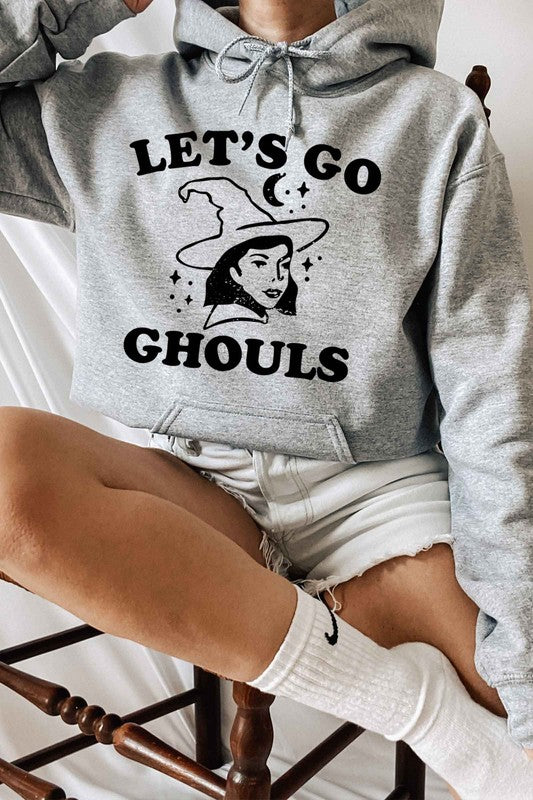 SWIMWEAR: Halloween Ghouls Graphic Hoodie